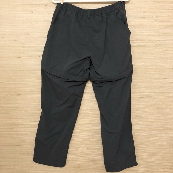 Cabela’s Outdoor Gray Nylon Convertible Zip Off Pants Size 12 - Picture 5 of 7